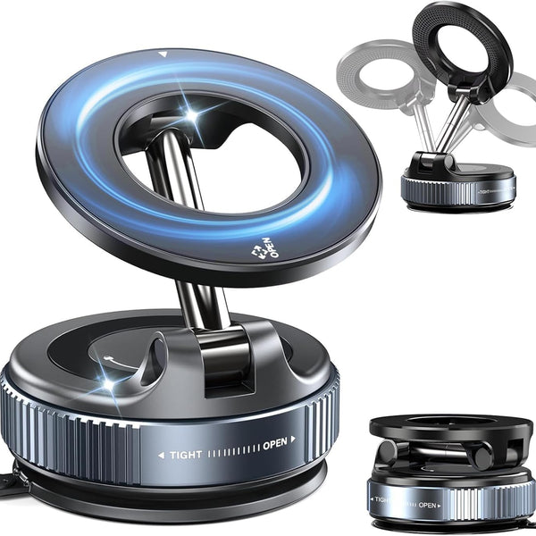 Vacuum Magnetic Suction Phone Holder